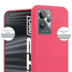 Cadorabo Coque Realme GT 2 PRO Etui en Rouge pas cher