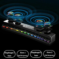 Universal Bluetooth sans fil Soundbar Soundbar Soundbar USB 3D STEREO STEREO SUBWOOFER AUX FM HOME HOMED HOMMEUR INTÉRIEUR SOUND BAR SOUVERTURE DE L'INTÉRIEUR | Haut-parleurs portables (édition de luxe)