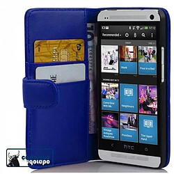 Cadorabo Coque HTC ONE M4 MINI Etui en Bleu