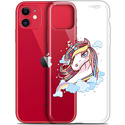 Caseink Coque arrière Apple iPhone 11 (6.1 ) Gel HD [ Nouvelle Collection - Souple - Antichoc - Imprimé en France] Lalicorne