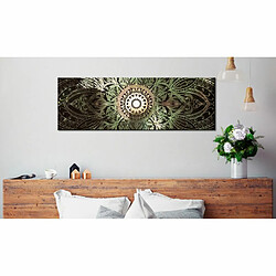 Paris Prix Tableau Imprimé Emerald Mandala 40 x 120 cm