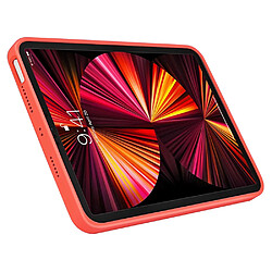 Coque en silicone rouge pour votre iPad Pro 11-pouces (2021)/(2020)/(2018)