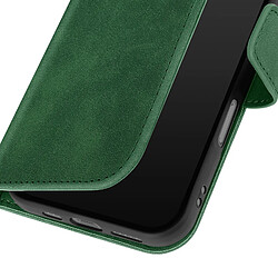 Avizar Étui pour iPhone 16 Pro Max Portefeuille Clapet Support Vidéo Vert pas cher