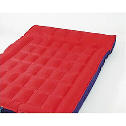 Happy People 78014 Matelas gonflable double, Bleu/rouge