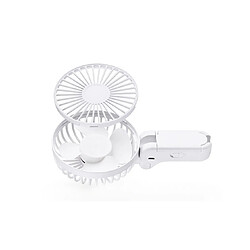 YP Select Mini ventilateur portable portatif rechargeable pliable mini ventilateur - blanc 20.3X11X4.3Cm