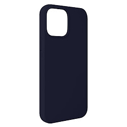 Avizar Coque iPhone 13 Pro Max Silicone Semi-rigide Finition Soft-touch bleu nuit