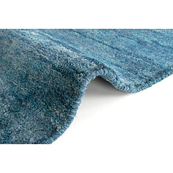 Vidal Tapis de laine 50x45 Bleu Gabbeh