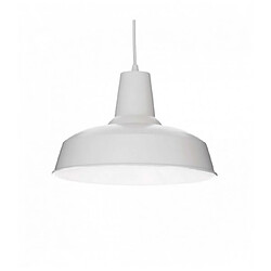 Ideal Lux Suspension Blanche MOBY 1 ampoule