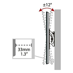 Support de TV Haeger Small Tilt 13" - 27"