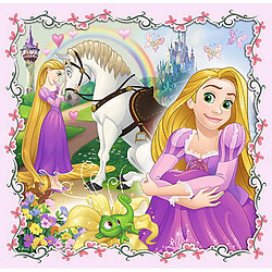 trefl Puzzle 3 en 1 modèle Princesses Disney 20-36-50 pièces, 34842, Multicolore