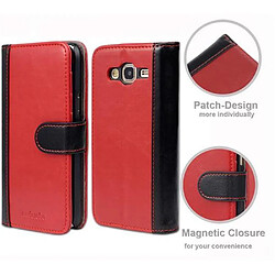 Avis Cadorabo Coque Samsung Galaxy J5 2015 Etui en Rouge