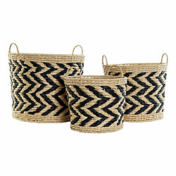 Avis Set de basket DKD Home Decor Fibre (40 x 40 x 35 cm)