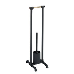 WENKO Valet WC indus Osuna - H. 77 cm - Noir