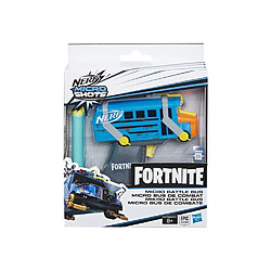 Hasbro Nerf MicroShots Fortnite Micro Bus de Combat et Flechettes Nerf Elite Officielles