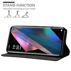 Cadorabo Coque Oppo FIND X3 PRO Etui en Noir