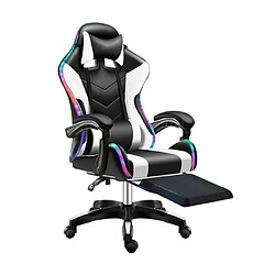 Avis Inovalley Fauteuil GAMER HP Bluetooth Blanc/Noir