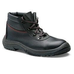 S 24 Bossi Industrie Chaussure haute vitesse S3 Cuir croûte peigné Noir S24 T.41 - 6372 T.41