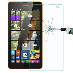 Wewoo Verre trempé pour Microsoft Nokia Lumia 535 0.26mm 9 H + Surface Dureté 2.5D Antidéflagrant Film