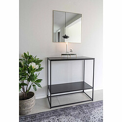 Avis EPIKASA Miroir avec Cadre Jersey, Argent, Métal, 60x60x0,5 cm