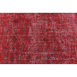 Avis Vidal Tapis de laine 284x173 rouge Ultra Vintage