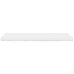 Acheter Maison Chic Matelas en mousse, Matelas doux 2 pcs blanc 90x200 cm 7 zones dureté 20 ILD -GKD90819