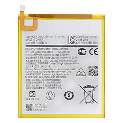 Avizar Batterie Interne Samsung Tab A7 Lite 5100mAh Compatible Remplace GH81-19691A