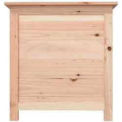 Helloshop26 Boîte à coussins d'extérieur 50 x 50 x 56 cm bois de sapin massif 02_0013147