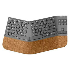 Clavier Lenovo Go Split Gris Espagnol Qwerty 