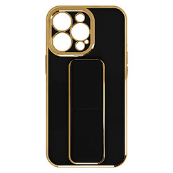 Avizar Coque iPhone 13 Pro Béquille pliable Système magnétique noir