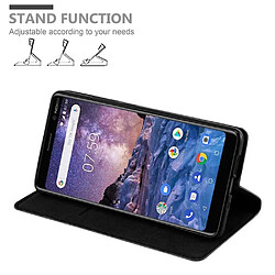 Acheter Cadorabo Coque Nokia 7 PLUS Etui en Noir