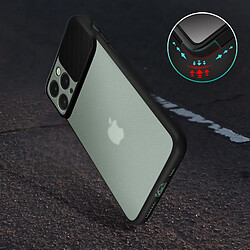 Avis Avizar Coque Apple iPhone 11 Pro Max Protection bi-matière Cache caméra coulissant noir