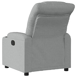 Avis Maison Chic Fauteuil Relax pour salon, Fauteuil inclinable Gris clair Tissu -GKD39936