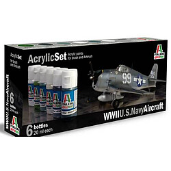 Set peintures Avions US Navy 2GM Italeri