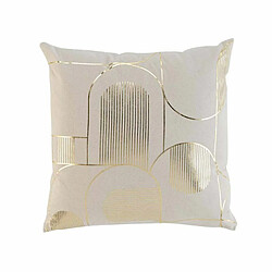 Paris Prix Coussin Déco Imprimé Seventies 45x45cm Beige