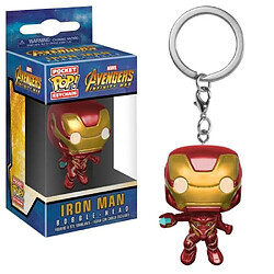 FunKo Pocket Pop Marvel: Avengers Infinity War Iron Man Porte-Clés, 27303-Pdq