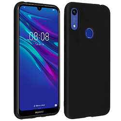 Avizar Coque Huawei Y6 2019 / Y6S et Honor 8A Protection Silicone Souple Effet Mat Noir