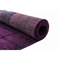 Vidal Tapis de laine 295x207 Violet Vintage Royal pas cher