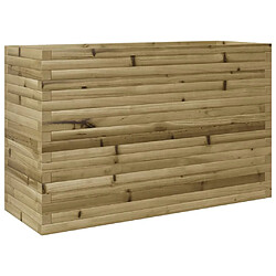 vidaXL Jardinière 110x40x68,5 cm bois de pin imprégné