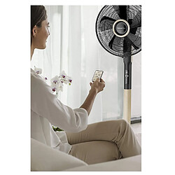 Ventilateur sur pied 40cm 35db 5 vitesses noir - VU5880F0 - ROWENTA