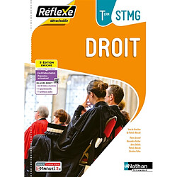 Droit terminale STMG : livre + licence élève