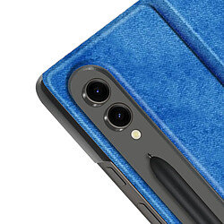 Avizar Étui pour Samsung Tab S9 Plus Support Rotatif Collection Flip Cover Spin Bleu pas cher