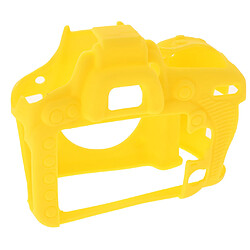 Housse en silicone DSLR pour appareil photo et housse de protection pour Nikon D750 jaune pas cher