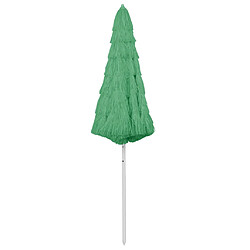 Helloshop26 Parasol de plage hawaii 300 cm vert 02_0008393