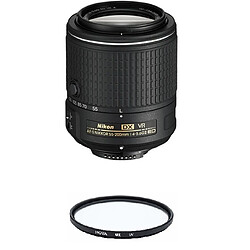 NIKON AF-S 55-200MM F4-5.6G ED VR II DX + HOYA UX UV 52mm Filter