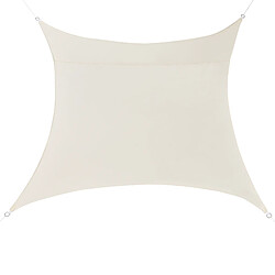 Voile d'Ombrage Lerma Carrée Beige 2 x 2 m [en.casa]