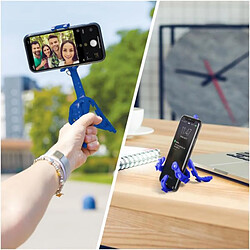 Acheter Celly Squiddy trépied Smartphone/Action camera 6 pieds Bleu