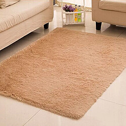 moelleux tapis anti-dérapant shaggy zone tapis chambre tapis tapis de sol herbe vert chameau