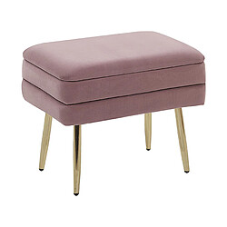 Beliani Banc ODESSA Rose Velours