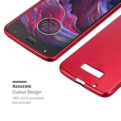 Cadorabo Coque Motorola MOTO X4 Etui en Rouge pas cher