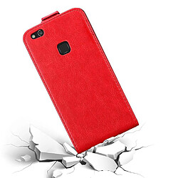 Cadorabo Coque Huawei P10 LITE Etui en Rouge pas cher